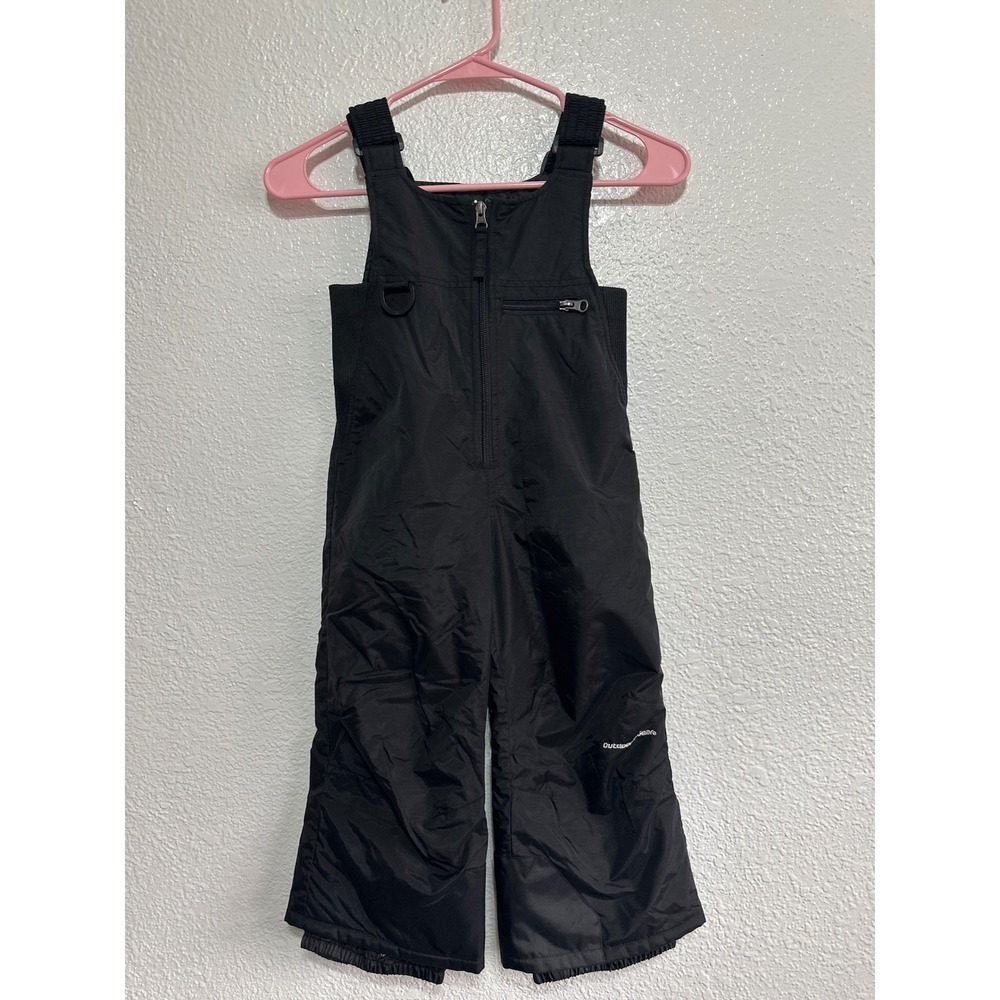 Outdoor Gear Kids Snow Bibs Size 4 Black Winter Ski Snowboard Pants